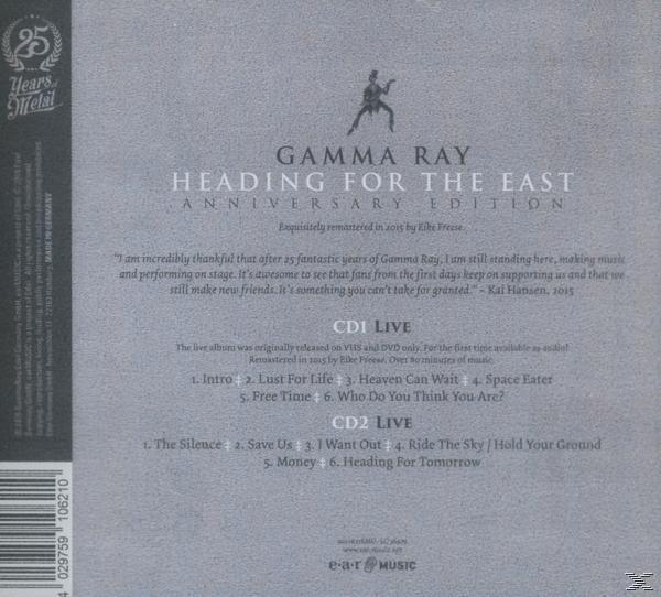 Gamma Ray - Heading For The East (Anniversary Edition)  - (CD)