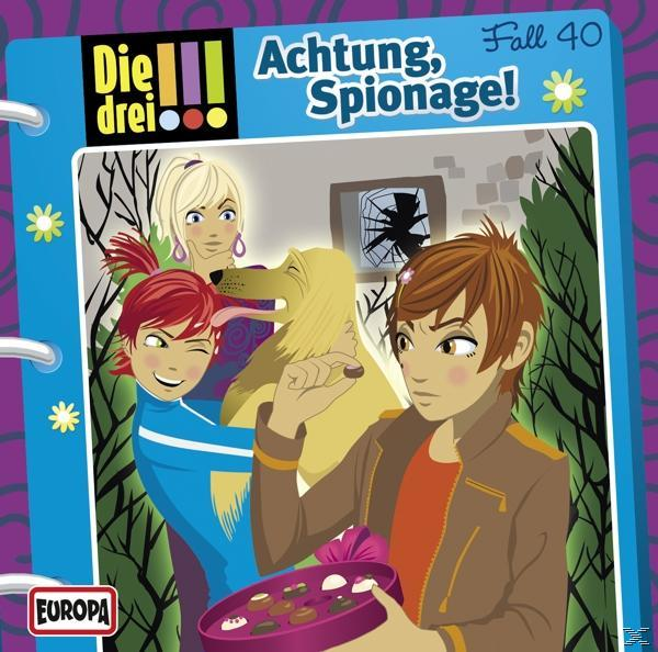 Die Drei ??? - Die drei !!! 40: Achtung, Spionage!  - (CD)