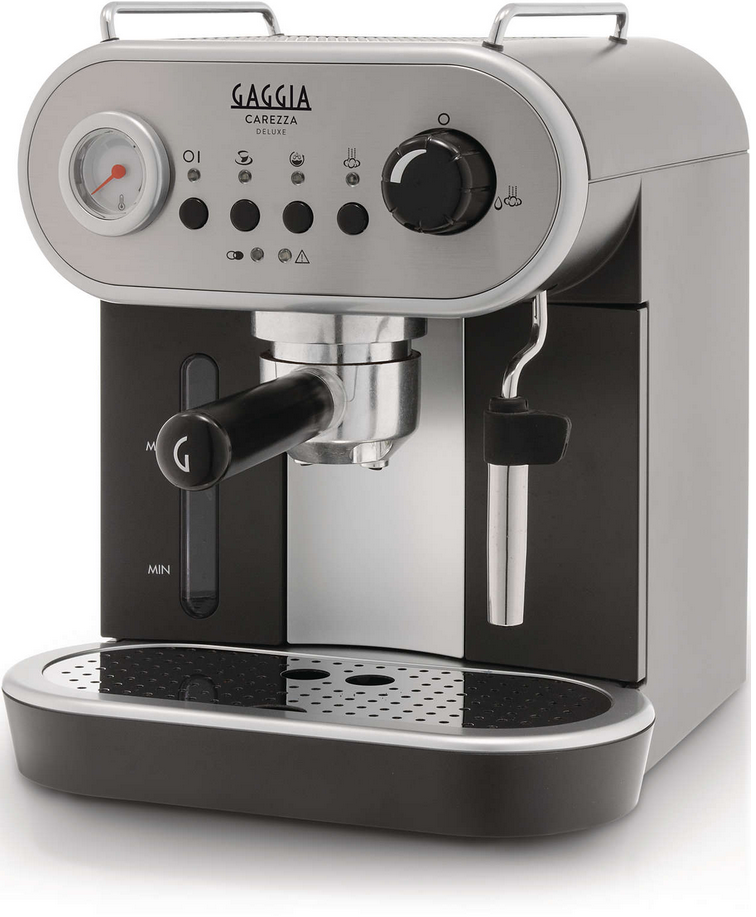 PHILIPS  Machine expresso Gaggia Carezza (RI8525/01) - Machine expresso - Avec Système de tablettes / capsules - Argenté