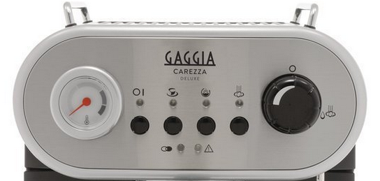 PHILIPS  Machine expresso Gaggia Carezza (RI8525/01) - Machine expresso - Avec Système de tablettes / capsules - Argenté