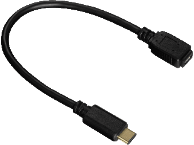 kalf steenkool Mens HAMA USB-C-naar-Micro-USB-kabel 0,15m kopen? | MediaMarkt