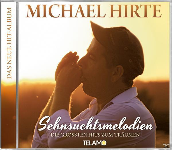 CD-Cover zeigt einen Mann, der Hände in Richtung Sonnenuntergang hält. Der Titel lautet "Sehnsuchtsmelodien".