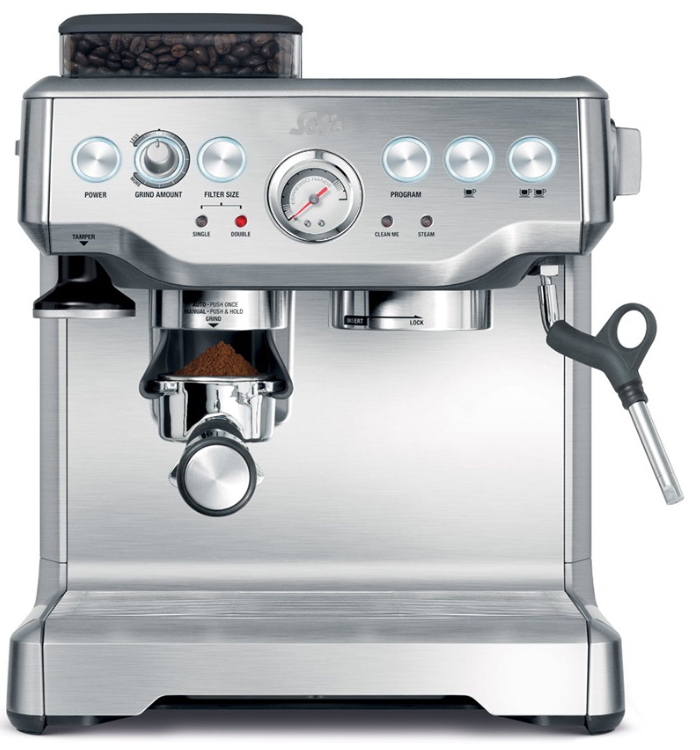 SOLIS  Machine expresso Barista (PRO TYPE 114) - Machine expresso - Argenté
