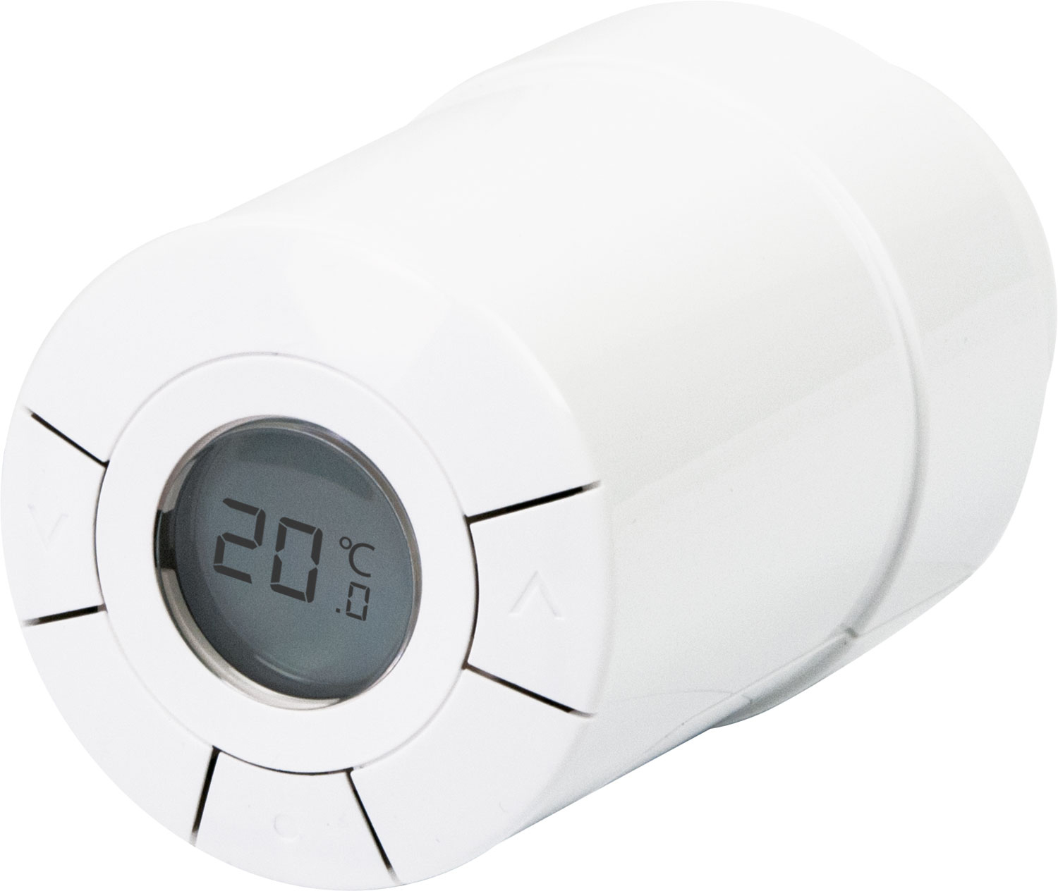 SCHWAIGER ZHT01 Heizkörperthermostat, Weiß
