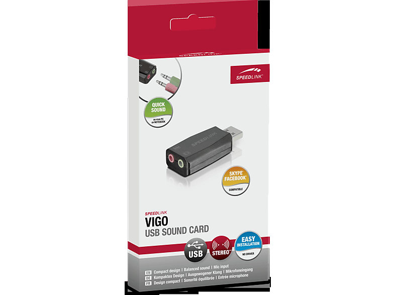 Thumbnail - SPEEDLINK VIGO, USB Soundkarte