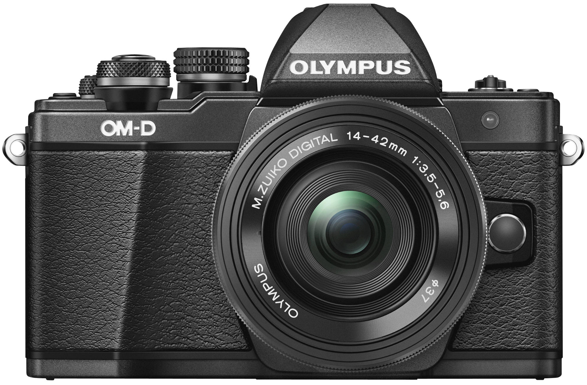 OLYMPUS E-M10 Mark II DZK Systemkamera mit Objektiv M.Zuiko digital 14-42mm II R und 40-150mm,schwarz