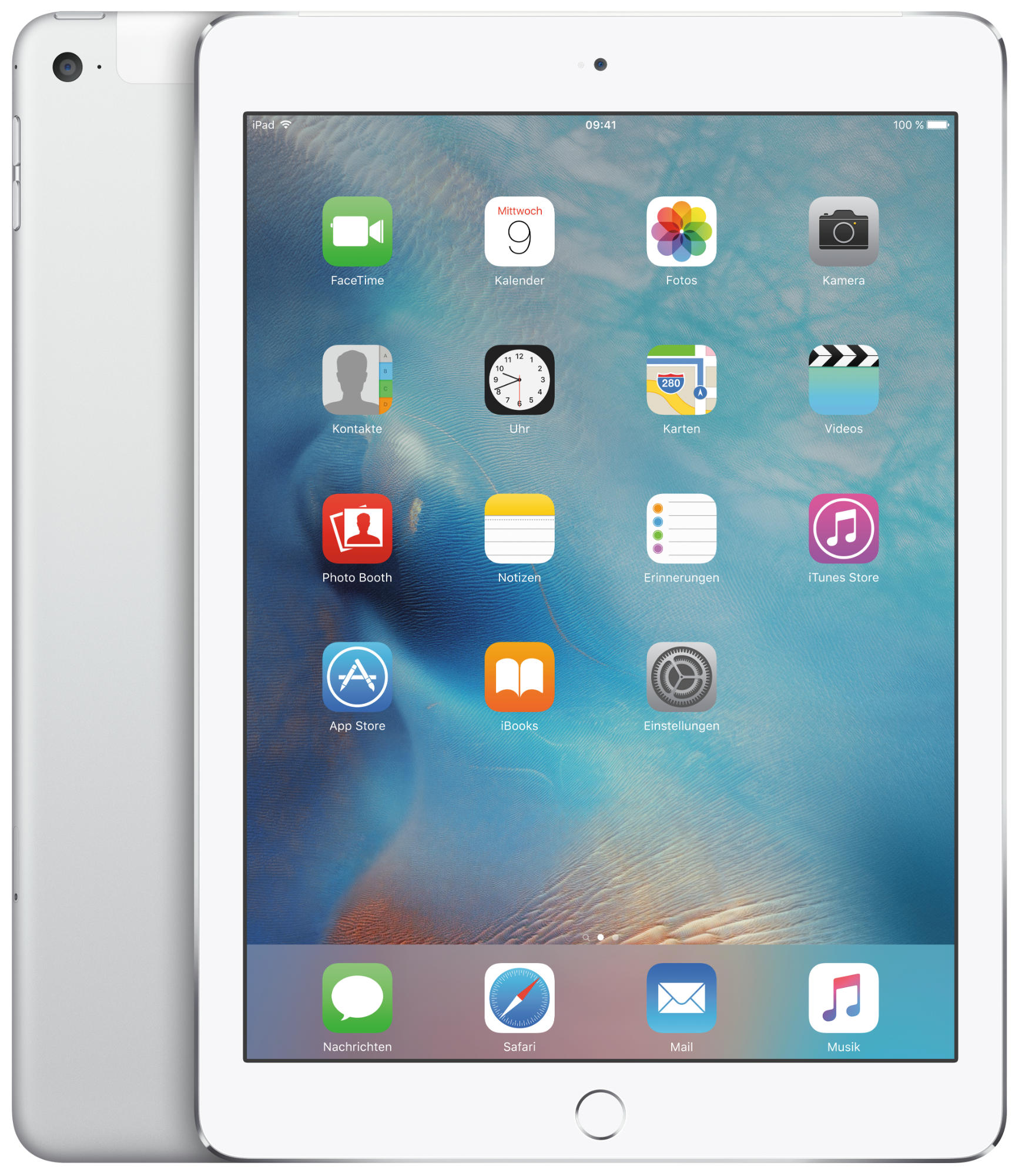 APPLE iPad Air 2 MGHY2FD/A Cellular, Tablet, 64 GB, 9,7 Zoll, Weiß/Silber