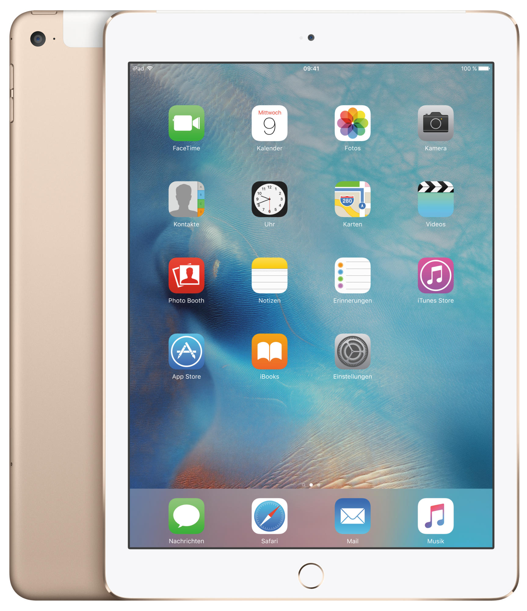 APPLE iPad Air 2 MH1C2FD/A Cellular, Tablet, 16 GB, 9,7 Zoll, Gold