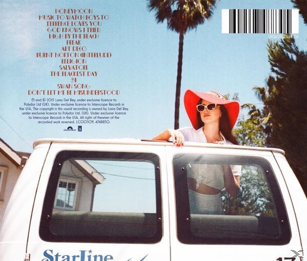 Lana Del Rey - Honeymoon (CD)