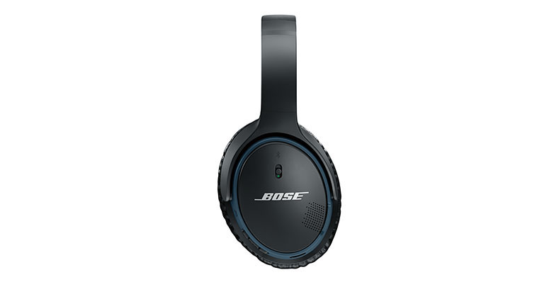 BOSE SoundLink around-ear wireless headphones II, Over-ear Kopfhörer Bluetooth Schwarz/Blau