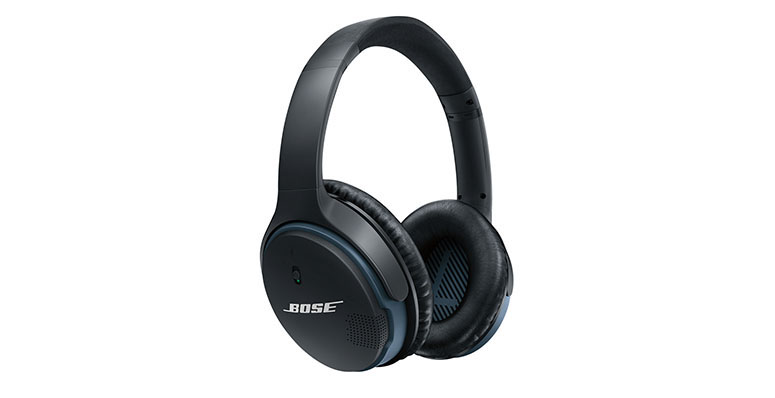 BOSE SoundLink around-ear wireless headphones II, Over-ear Kopfhörer Bluetooth Schwarz/Blau
