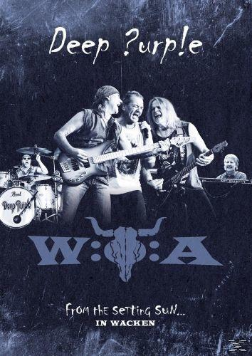 Deep Purple Band auf der Bühne. Musiker spielen Instrumente und singen.