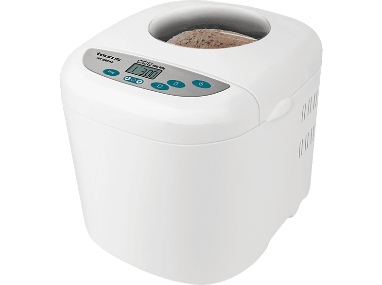 Taurus Panificadora 700w de potencia 3 niveles tostado 12 programas mybread blanco 700 breadpanificadora