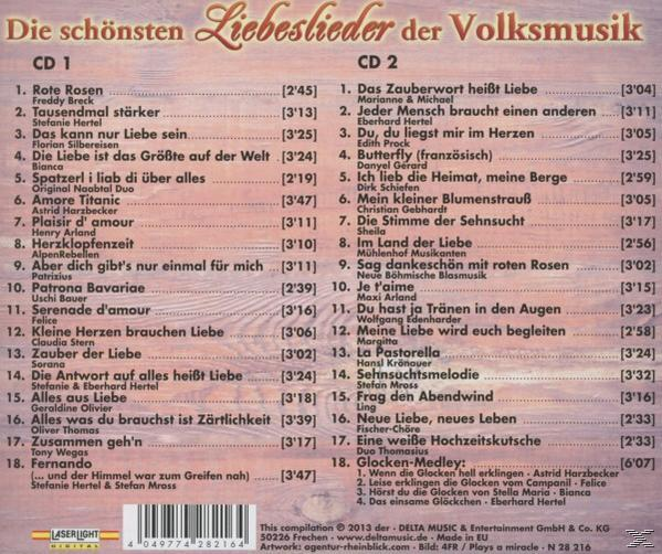 VARIOUS - Liebeslieder Schönsten Die Der Volksmusik - (CD)