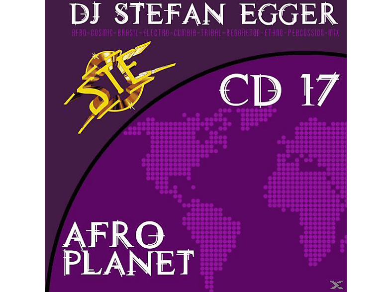 Dj Stefan Egger – Afro Planet Cd 17 – (CD)