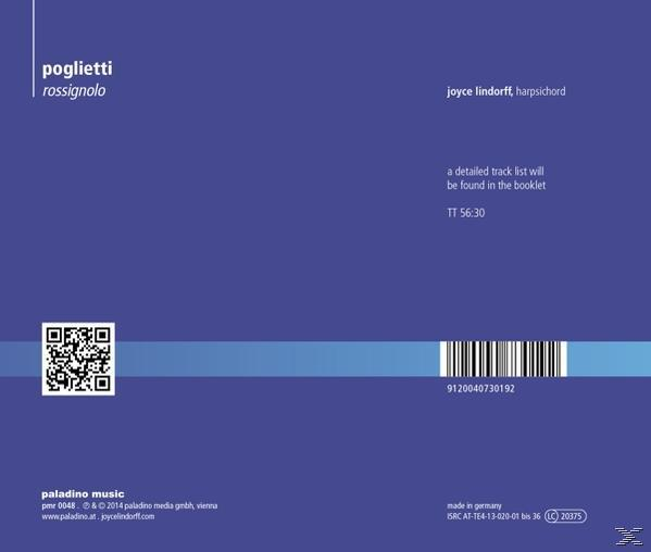 Joyce Lindorff - Rossignolo  - (CD)