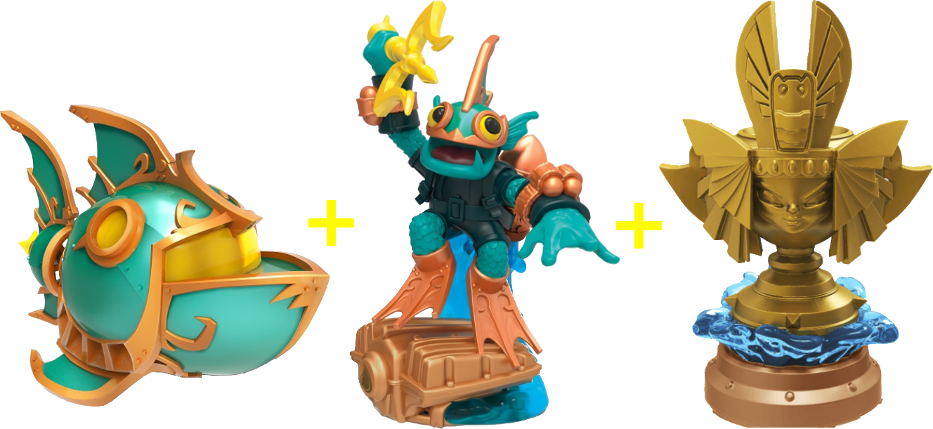 Skylanders SuperChargers Sea Racing Action Pack