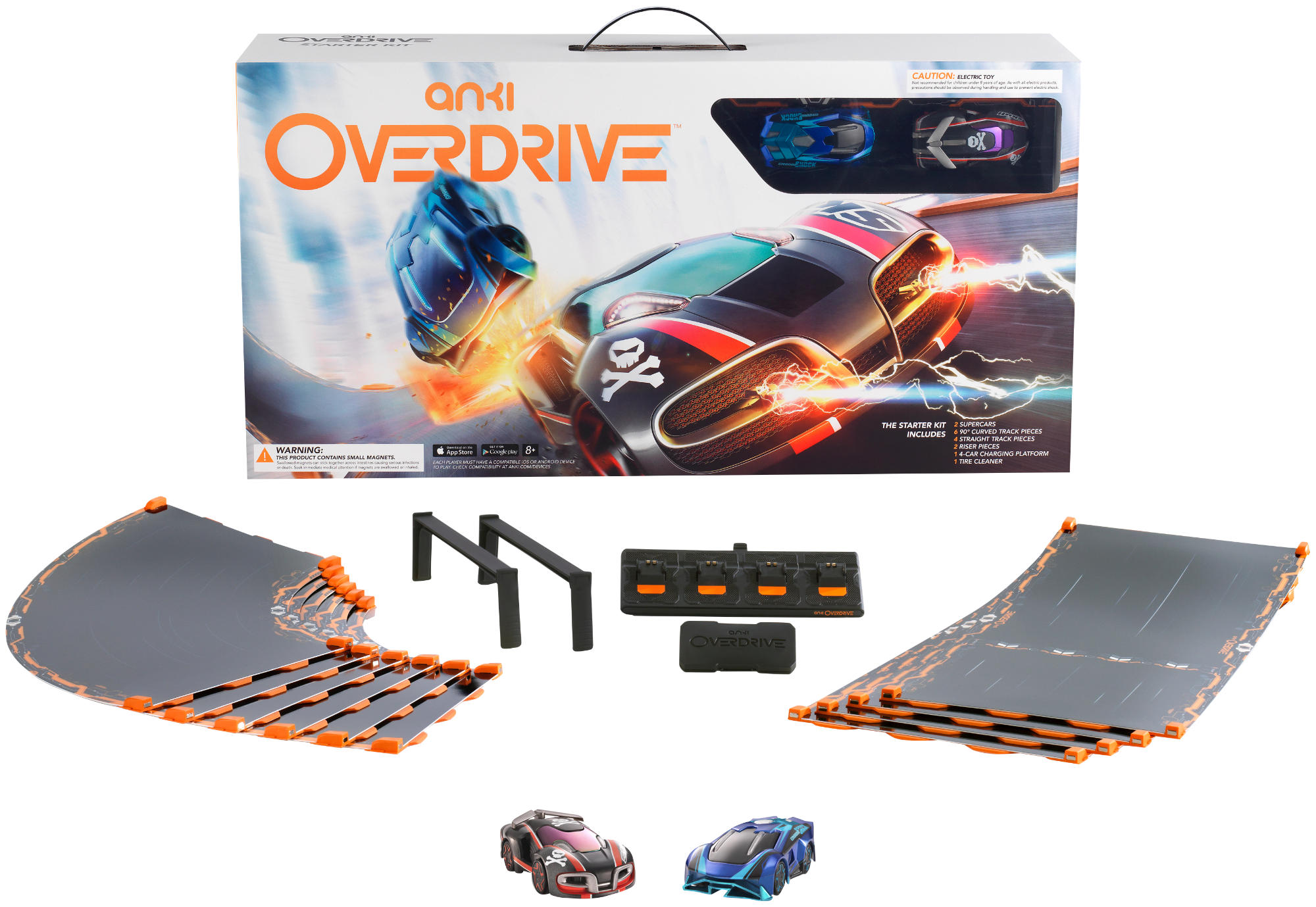 ANKI Overdrive Starter Kit - Autorennbahn (Mehrfarbig)