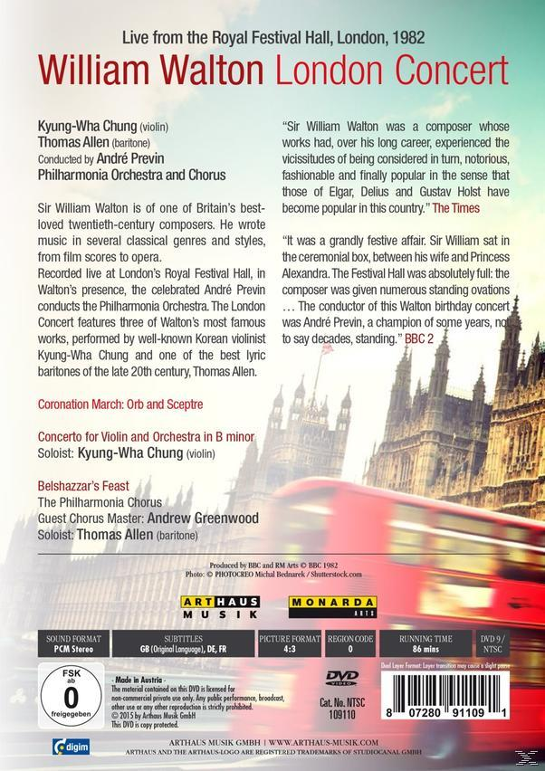 Philharmonica Orchestra And Chorus, Chung Allen - - (DVD) Concert London Thomas Kyung-wha