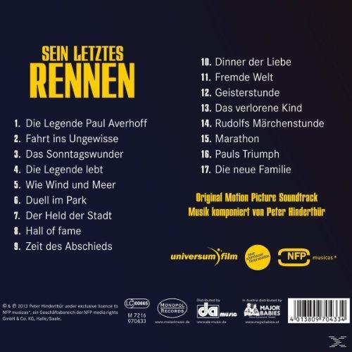 Albumcover mit Text und einer Titelliste. Dunkelblaue und gelbe Farben.