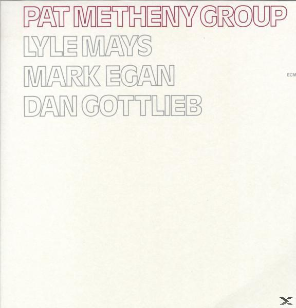 Album borító. Szöveg: Pat Metheny Group, Lyle Mays, Mark Egan, Dan Gottlieb.
