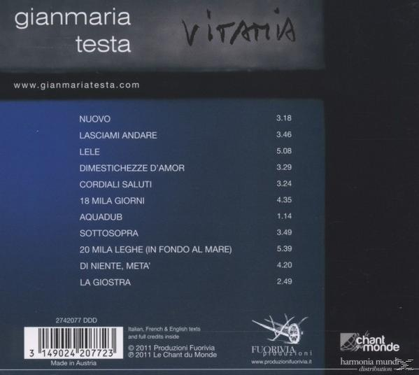 Gianmaria Testa - Vitamia  - (CD)