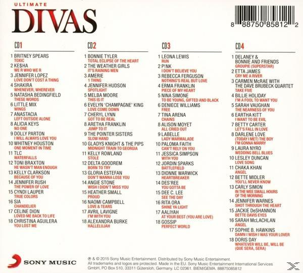 VARIOUS - Ultimate...Divas (CD) 