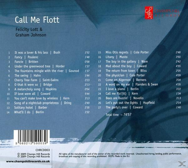 The Johnson - Call Me Flott  - (CD)