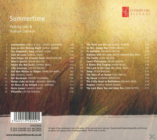 The Johnson - Summertime  - (CD)