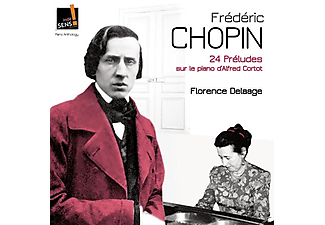 Florence Delaage, Delaage - Chopin: 24 Preludes op.28/Alfred Cortot's piano  - (CD)