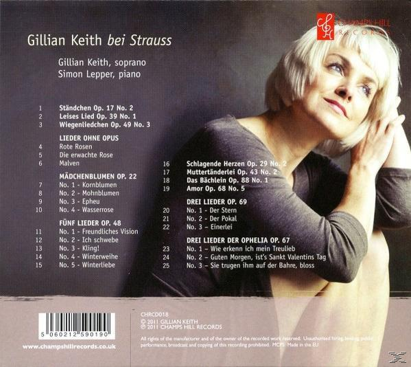 Keith/Lepper - Lieder  - (CD)