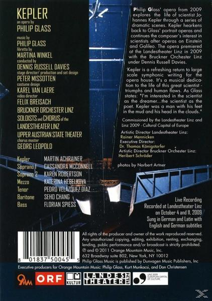 Landestheater Linz, Upper Australian State Theater, Bruckner Orchester Linz - Kepler  - (DVD)