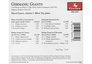 Luxen,Marcel/Tiu,Albert - Deutsche Giganten  - (CD)
