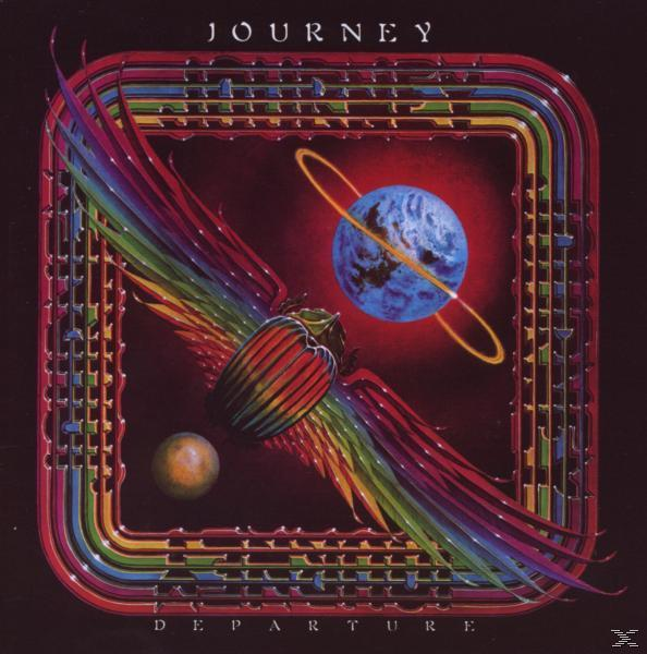 Albumcover mit farbenfrohem Design. Zeigt einen Planeten mit Ringen, einen Käfer und Regenbogenflügel.