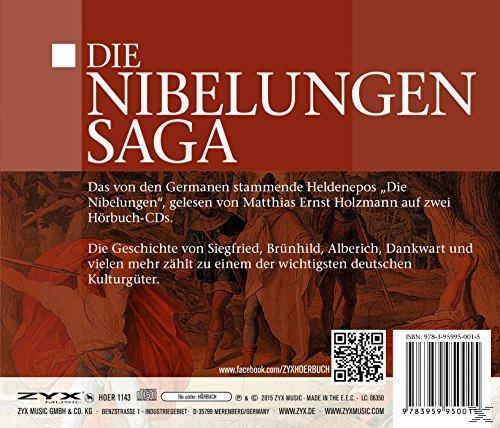 (CD) Holzmann Gelesen Matthias Nibelungensaga Die - Von -