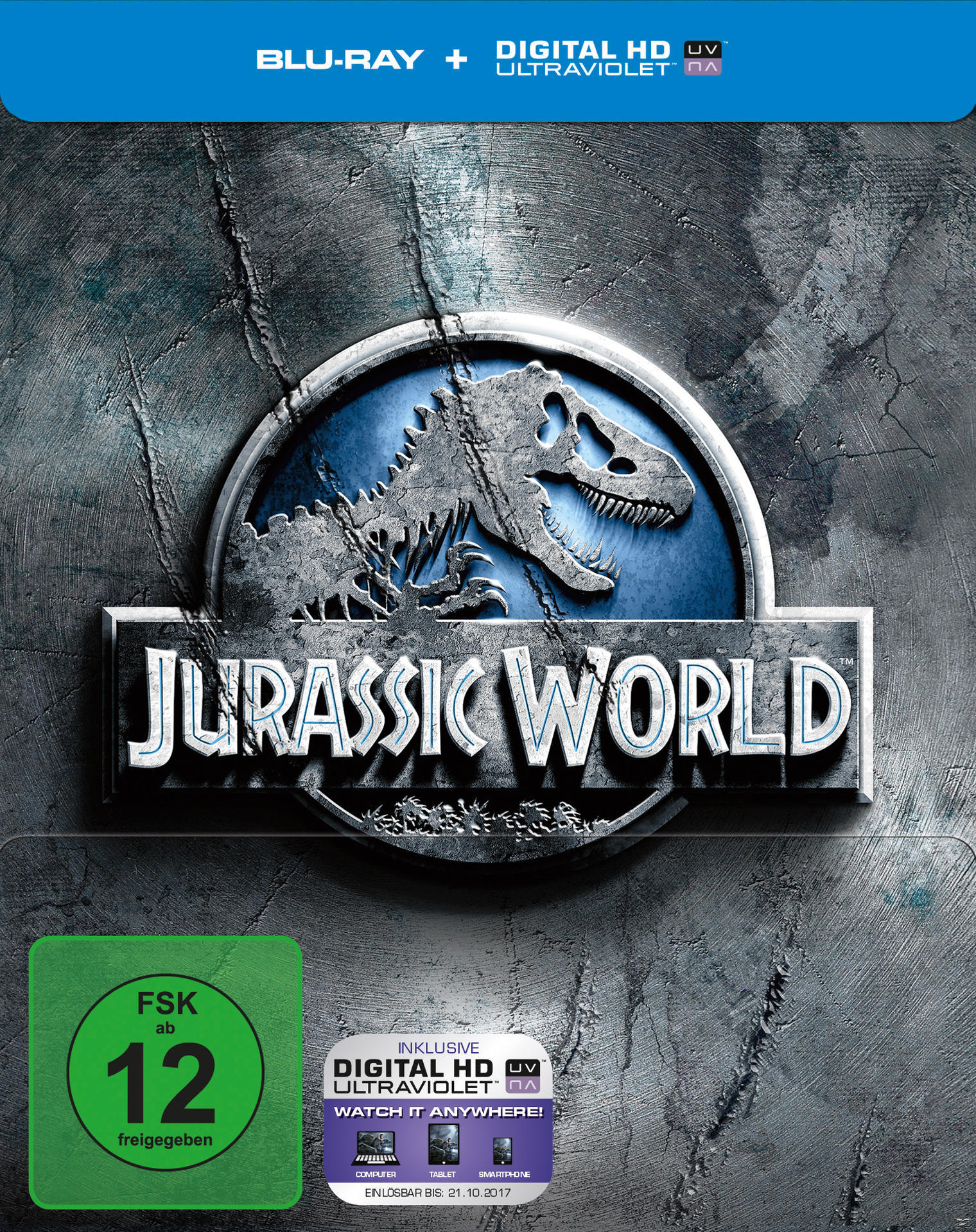 Jurassic World (Steelbook Edition) Blu-ray