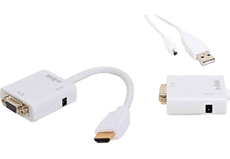 S-LINK SL HVS12 HDMI to VGA Audio Çevirici Adaptör