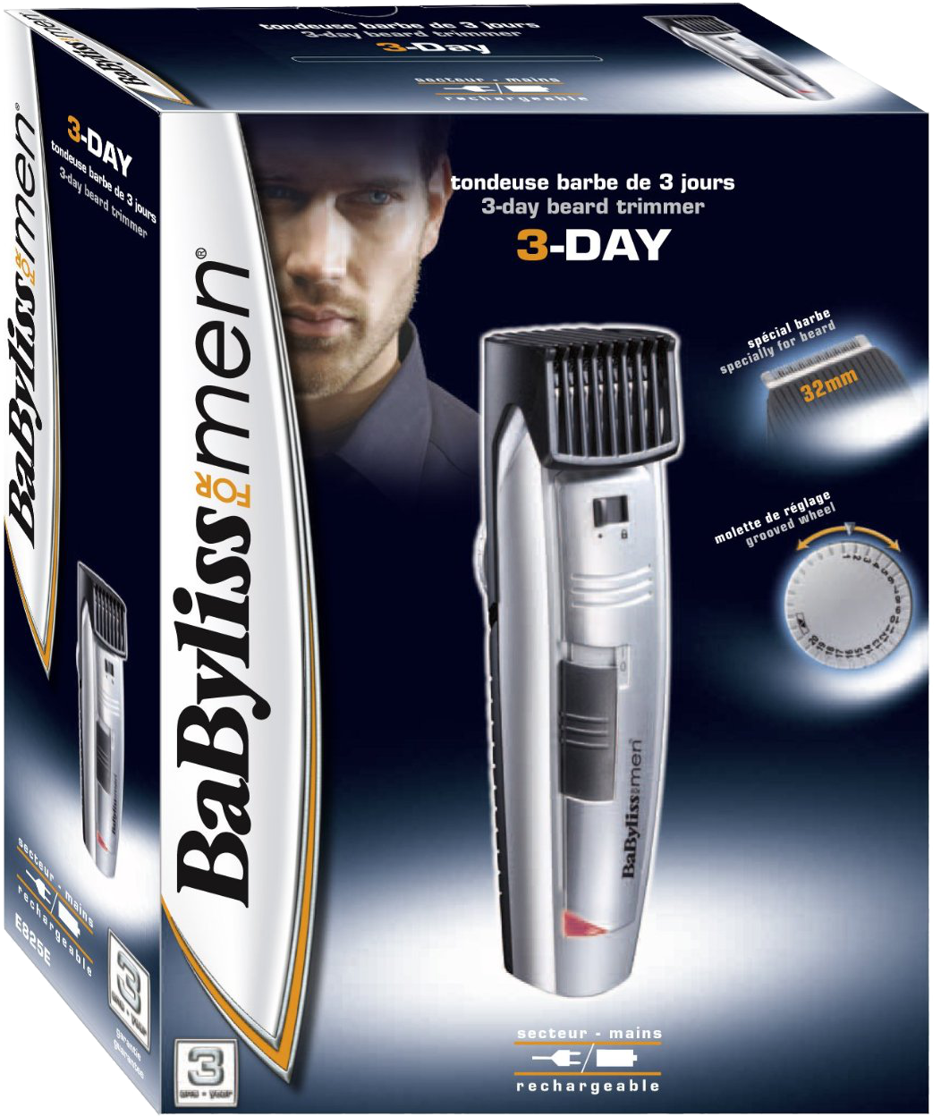 BABYLISS E825E akkumulátoros szakállnyíró 
