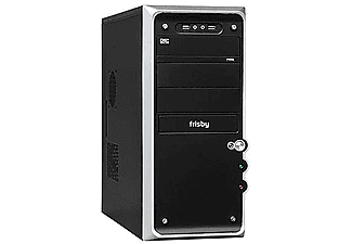 FRISBY 6505BS 2 x USB 2 x Fan Airduct Audio Siyah Mini 350 W Bilgisayar Kasası