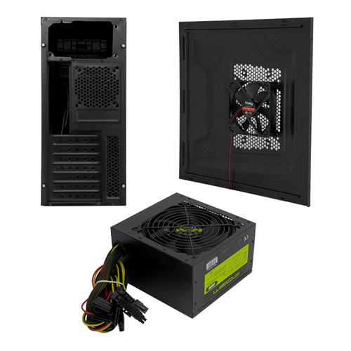 FRISBY FC-8870G 500 W USB 3.0 Midi Tower Kasa