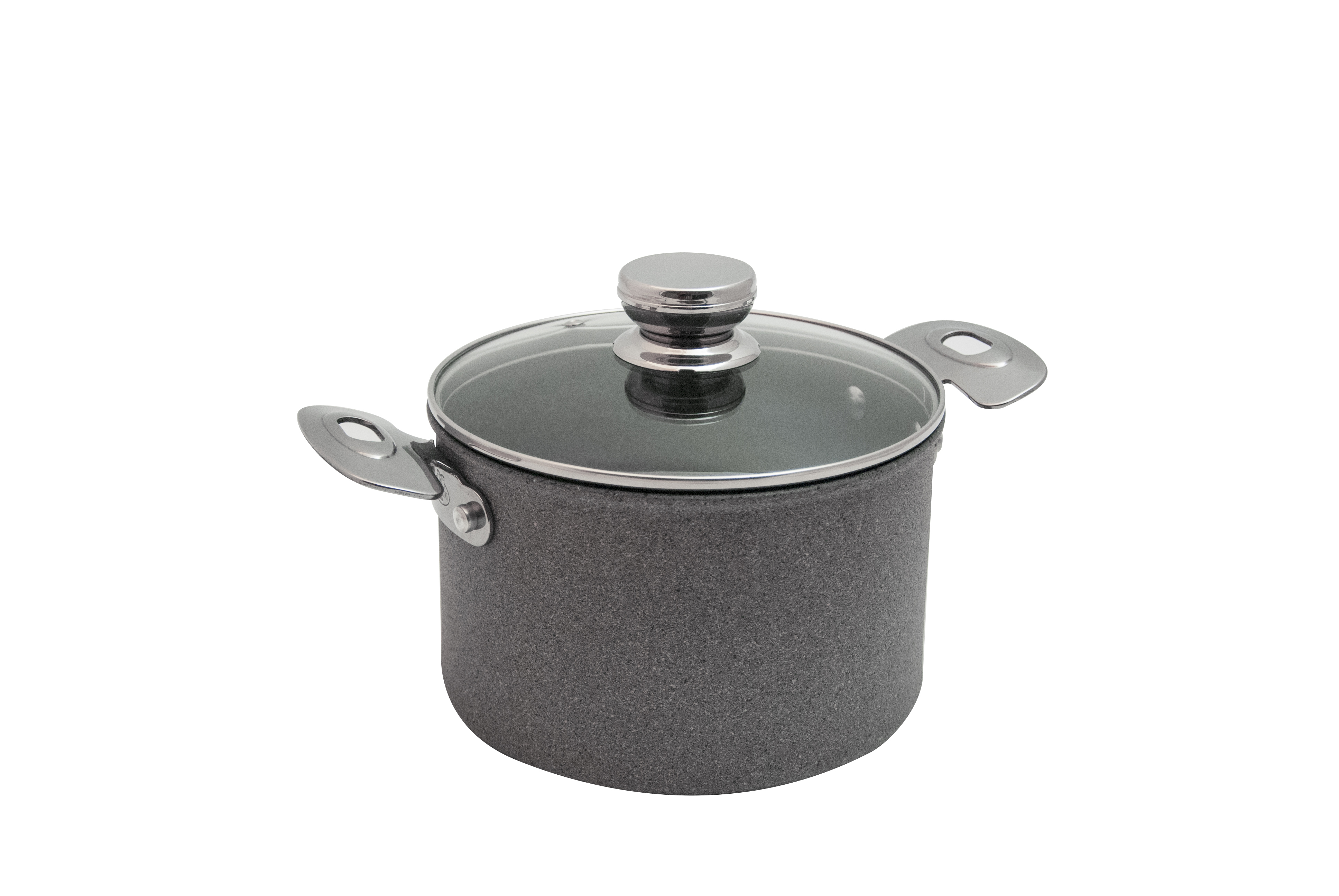 BALLARINI 9Q78-D.20 Portofino Topf inkl. Glasdeckel Aluminium