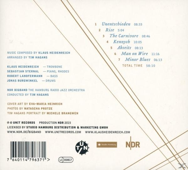 Ndr Bigband, VARIOUS, Klaus Quartet Heidenreich - Perceptions  - (CD)