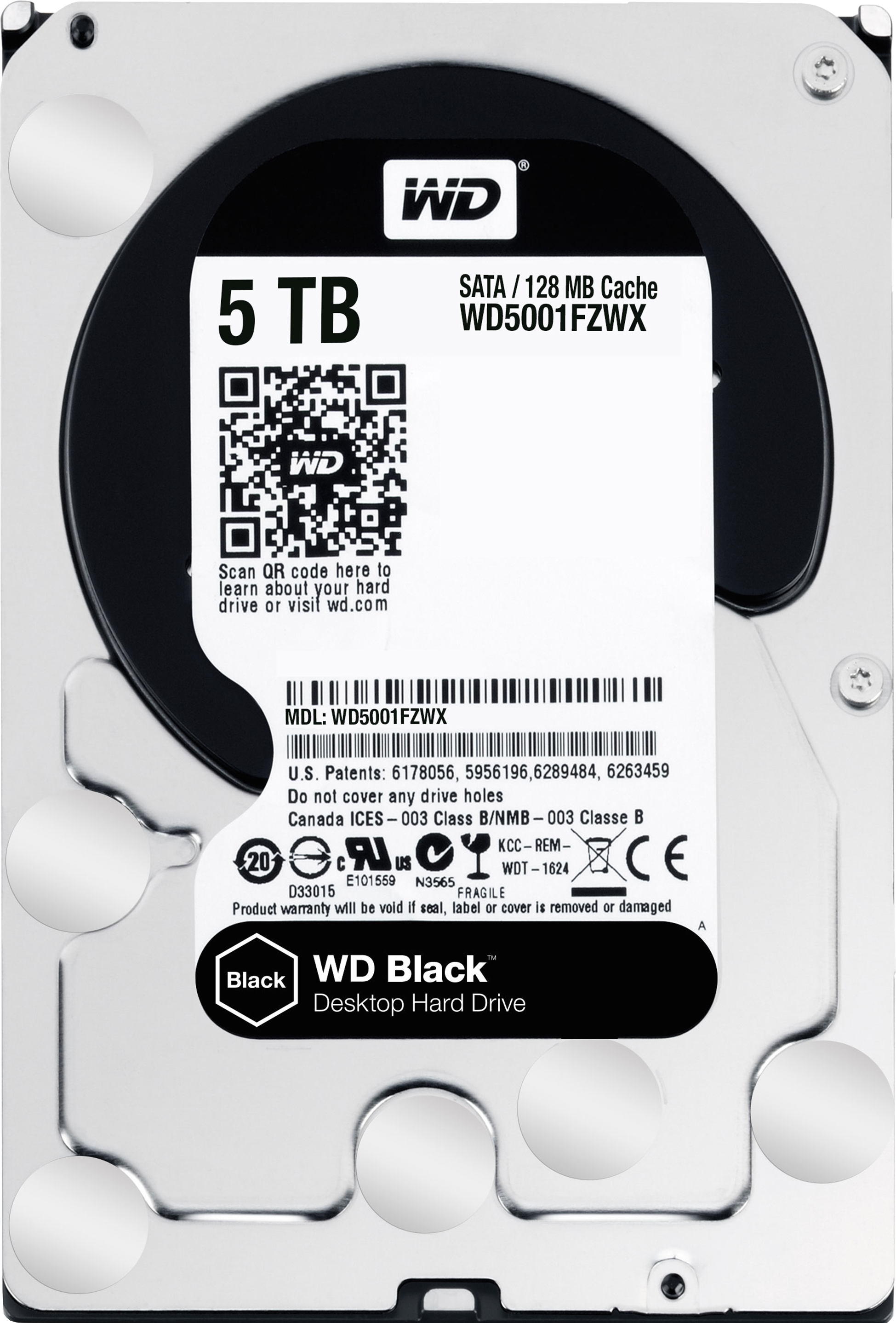 WESTERN DIGITAL WD Black 5 TB (WD5001FZWX)