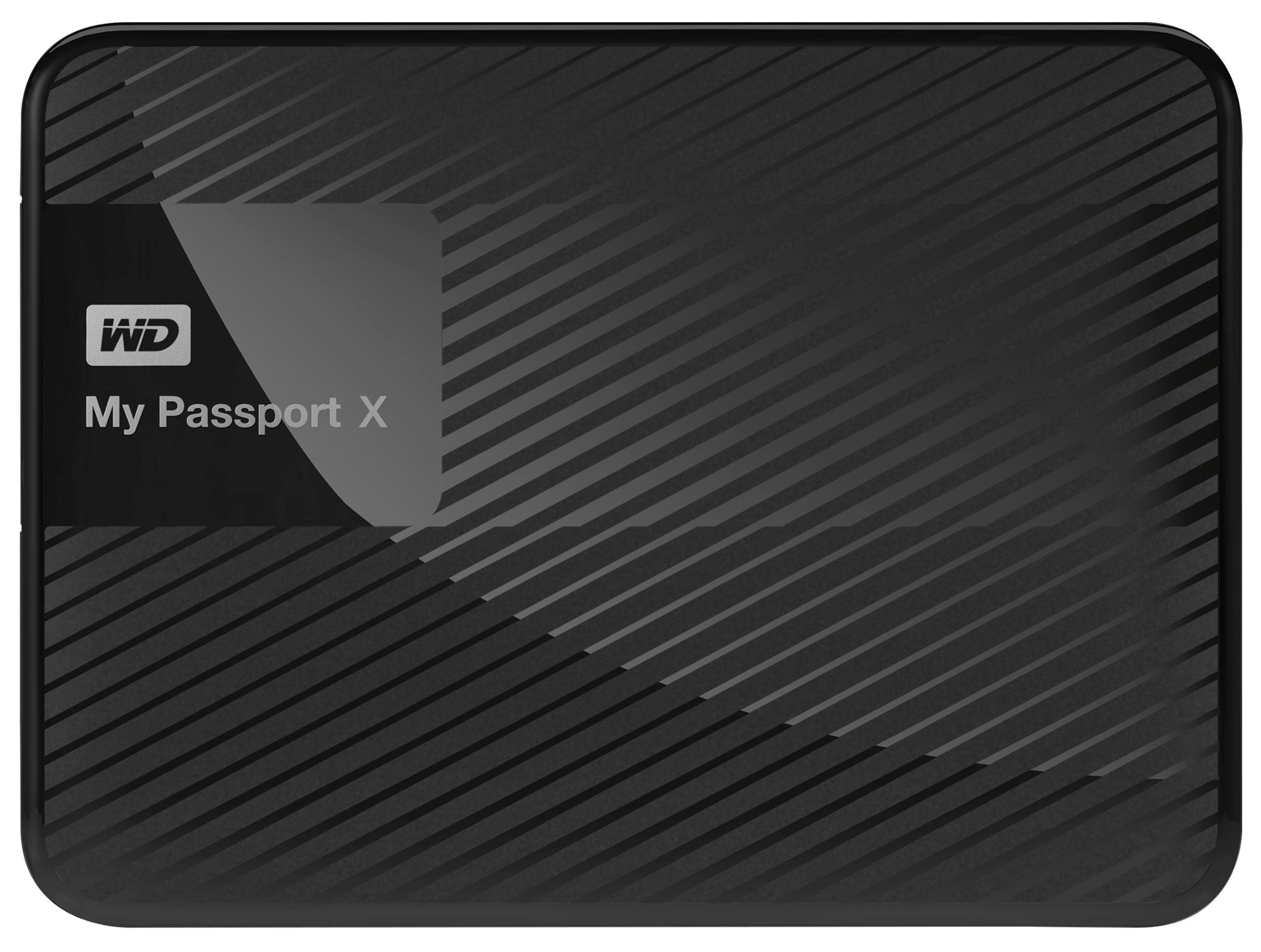 Disco duro de 2TB - Western Digital My Passport X, gaming, 2,5 pulgadas, color negro