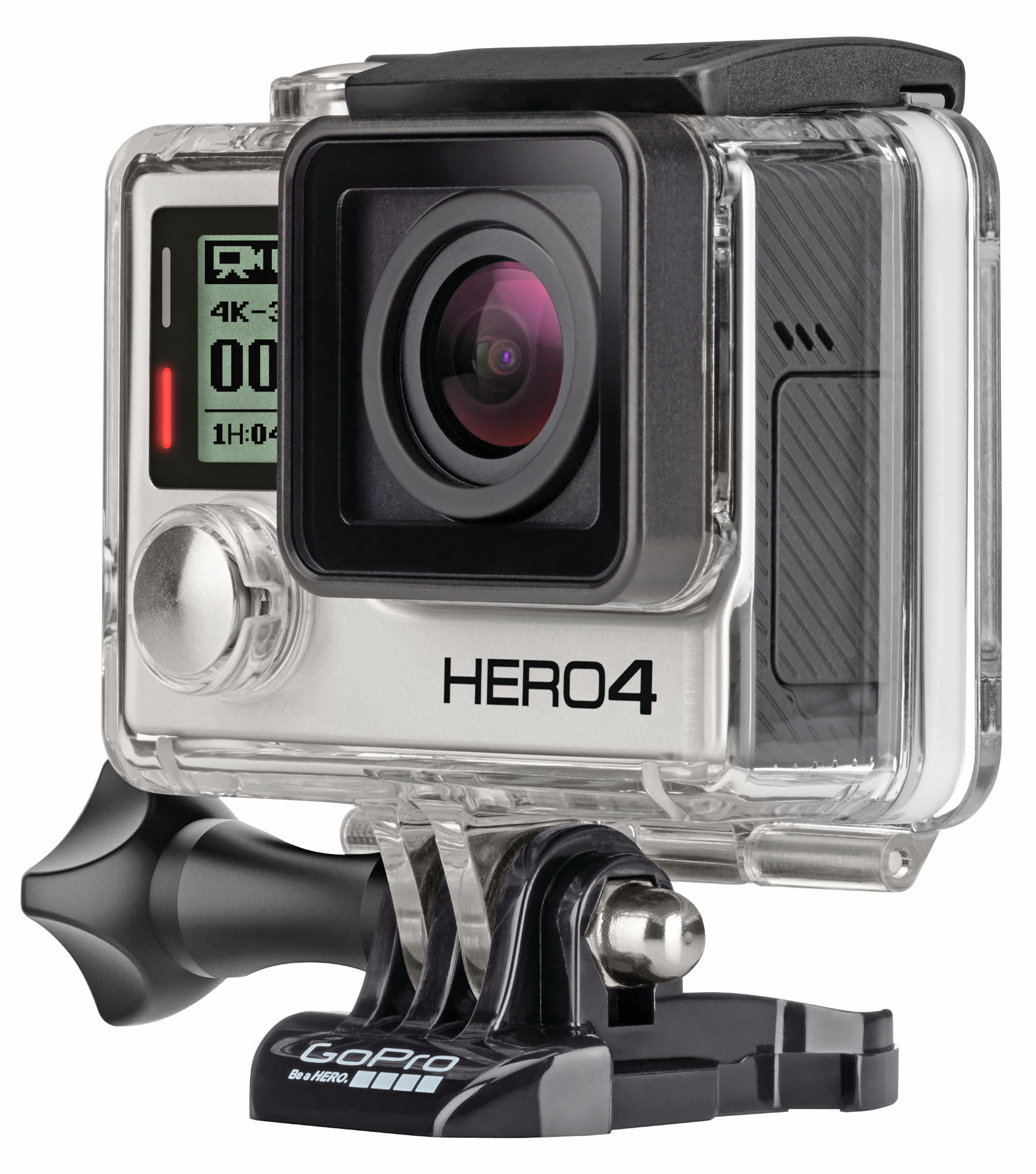 Videocámara Outdoor - GoPro Hero4 Silver, Pantalla Táctil