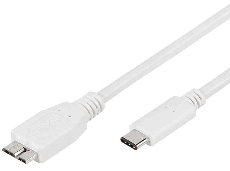 VIVANCO USB-C-naar-Micro-USB-kabel 1m/45275