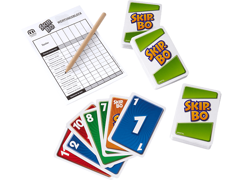 Thumbnail - MATTEL GAMES Skip-Bo Deluxe in Metalldose Kartenspiel Mehrfarbig