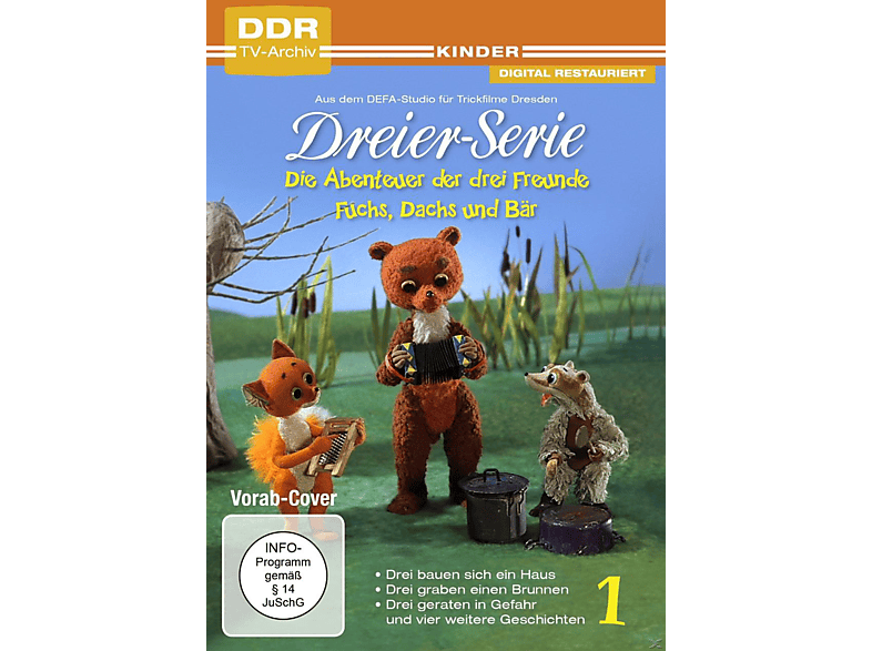 Dreier-Serie Vol. 1 - DDR TV-Archiv DVD