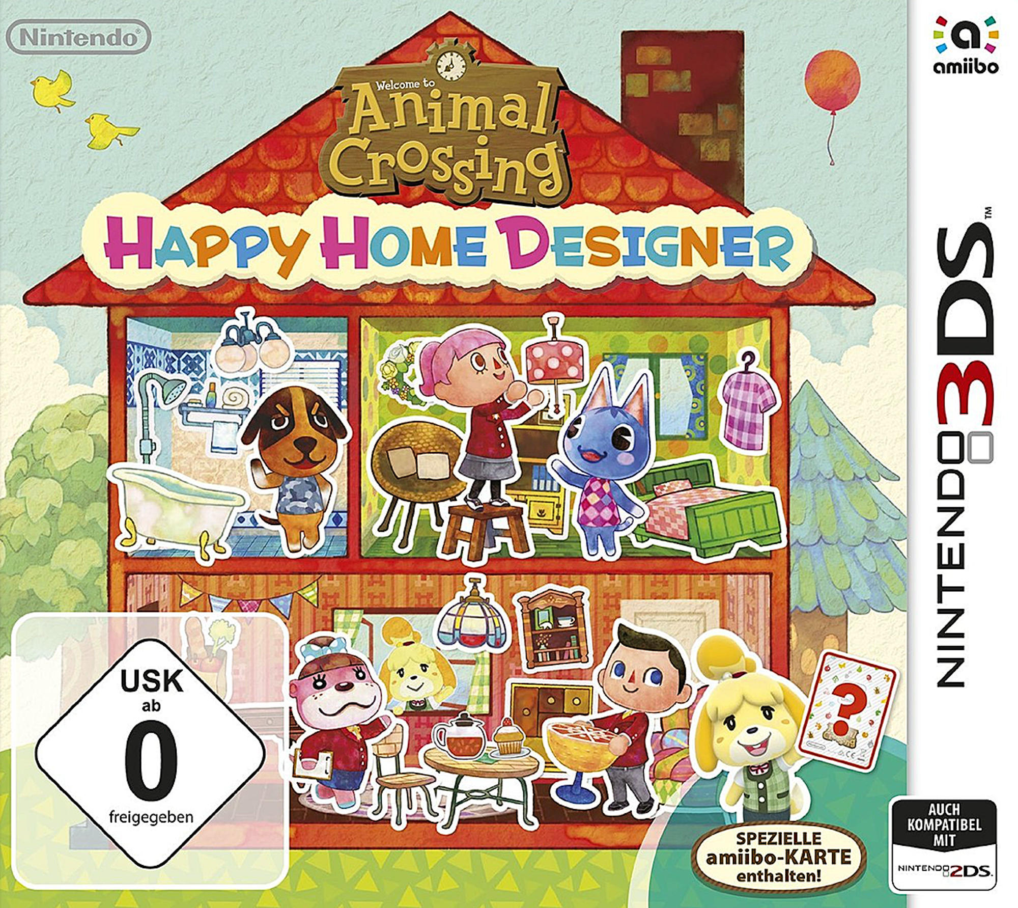 NINTENDO New Nintendo 3DS XL Animal Crossing: Happy Home Designer Edition