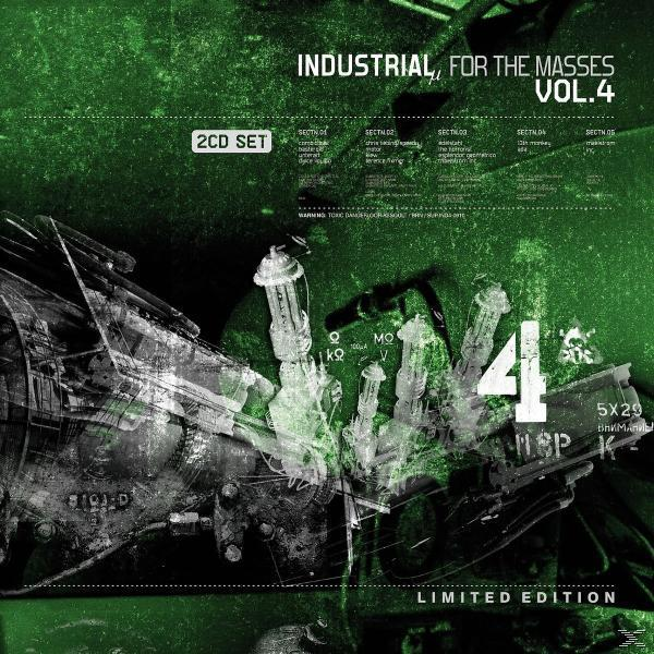 VARIOUS - Industrial - For The Masses (CD) Vol.4